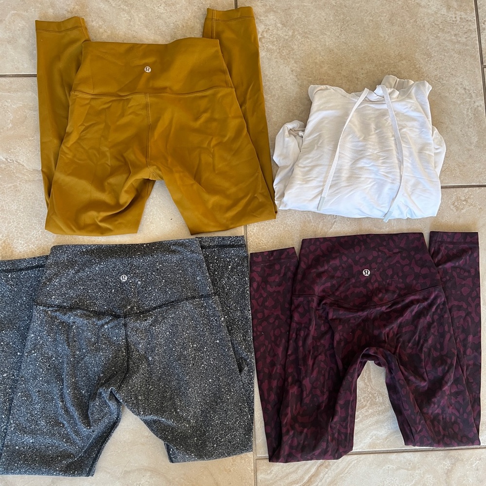 Lululemon lot of 4